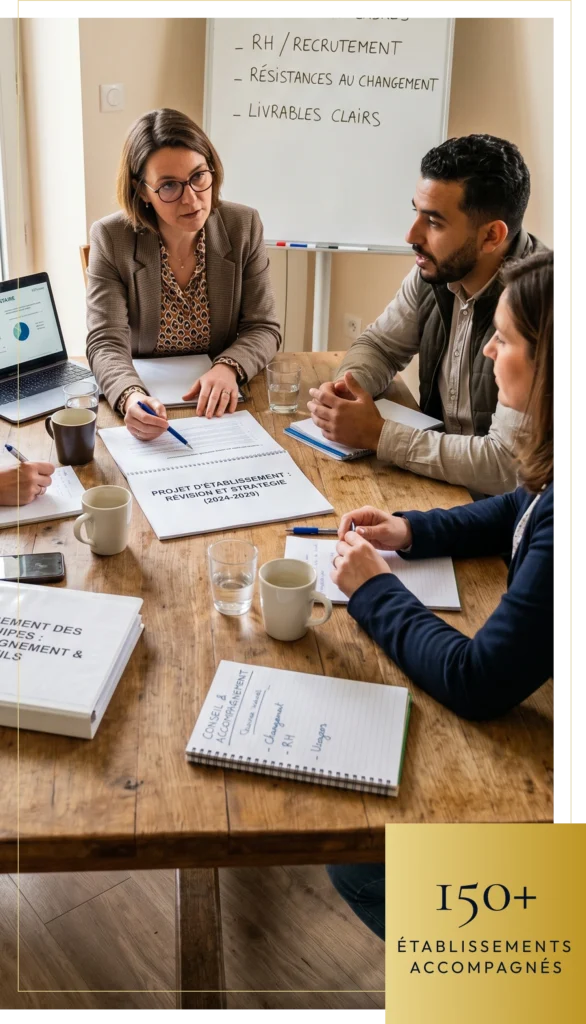 Analyse de documents lors d'un audit d'établissement ESSMS